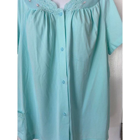 Vintage Shadowline sleepwear intimates pajama top size 42 - Picture 5 of 8